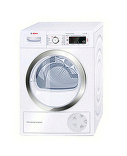 Bosch WTW87560GB Heat Pump Condenser Tumble Dryer, 9kg Load, A++ Energy Rating, White Bosch WTW87560GB Heat Pump Condenser Tumble Dryer, 9kg Load, A++ Energy Rating, White
